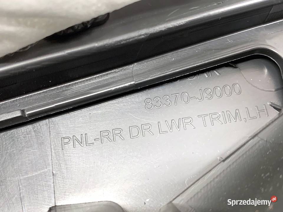 BOCZEK DRZWI LEWY TYŁ HYUNDAI KONA Crossover podkarpackie