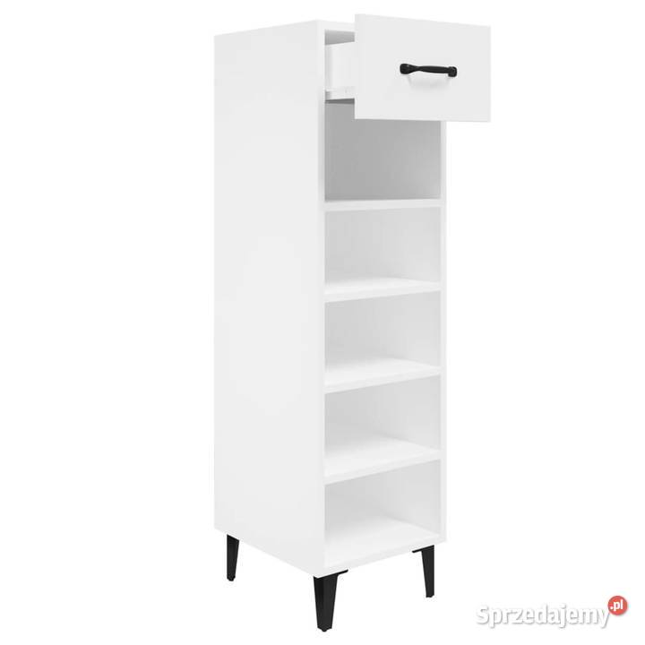 Szafka na buty biała 30x35x105 materiał Warszawa