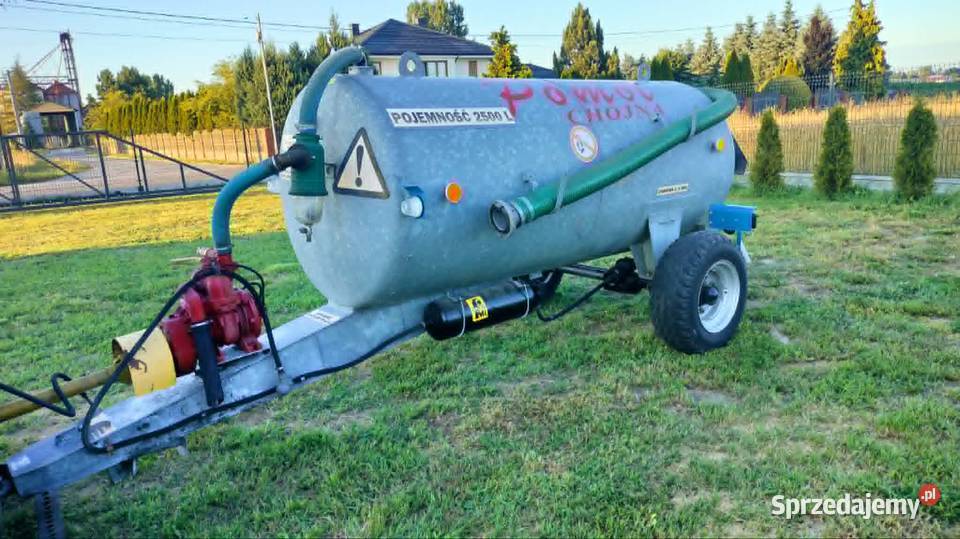 Beczkowóz Pomot Chojna 2500 litrów Pozostałe Łuków