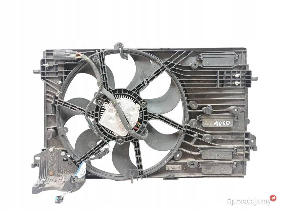 WENTYLATOR CHŁODNICY 17 DCI T87039B04 214811275R Układ chłodzenia