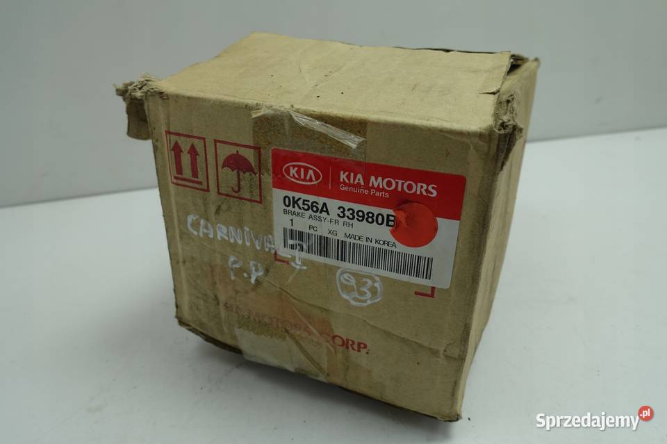 Kia Carnival I 29 CRDI PRZEDNI ZACISK HAMULCOWY Rudka sprzedam