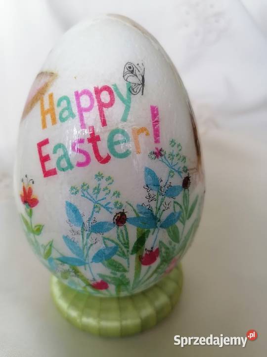 jajko pisanka 12 hand made wielokolorowy Sierpc