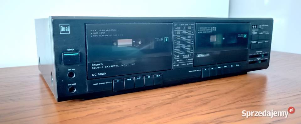 Magnetofon Vintage Deck DUAL CC 8020