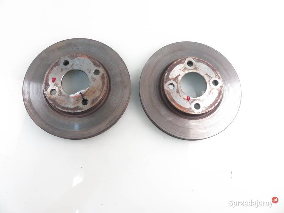 TARCZE HAMULCOWE PRZÓD KOMPLET FORD FOCUS MK1 I