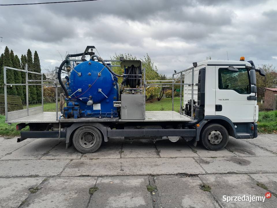 Samochód auto pojazd asenizacyjny Man TGL 8210 wielkopolskie