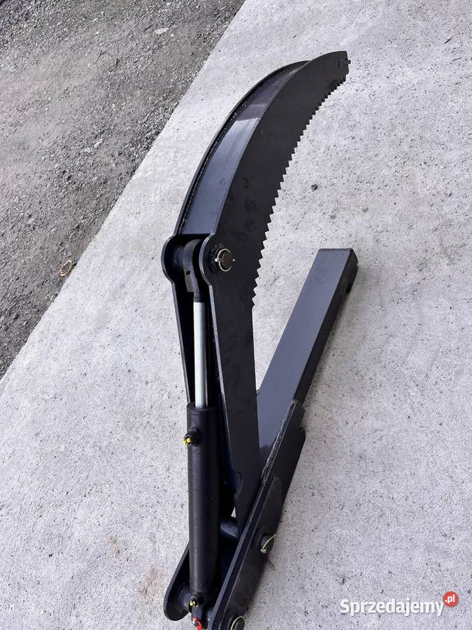 Chwytak do kłód bel drzewa na ramkę paleciaka