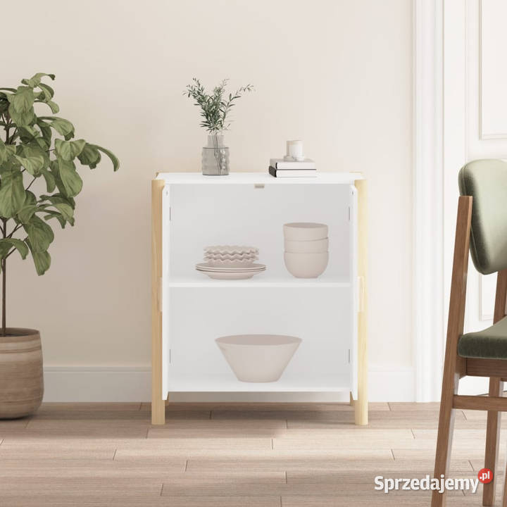 Szafka biała 62x38x70 materiał drewnopochodny