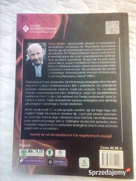 Negatywne wpływy energetyczne Autor Claus Walter małopolskie Kraków
