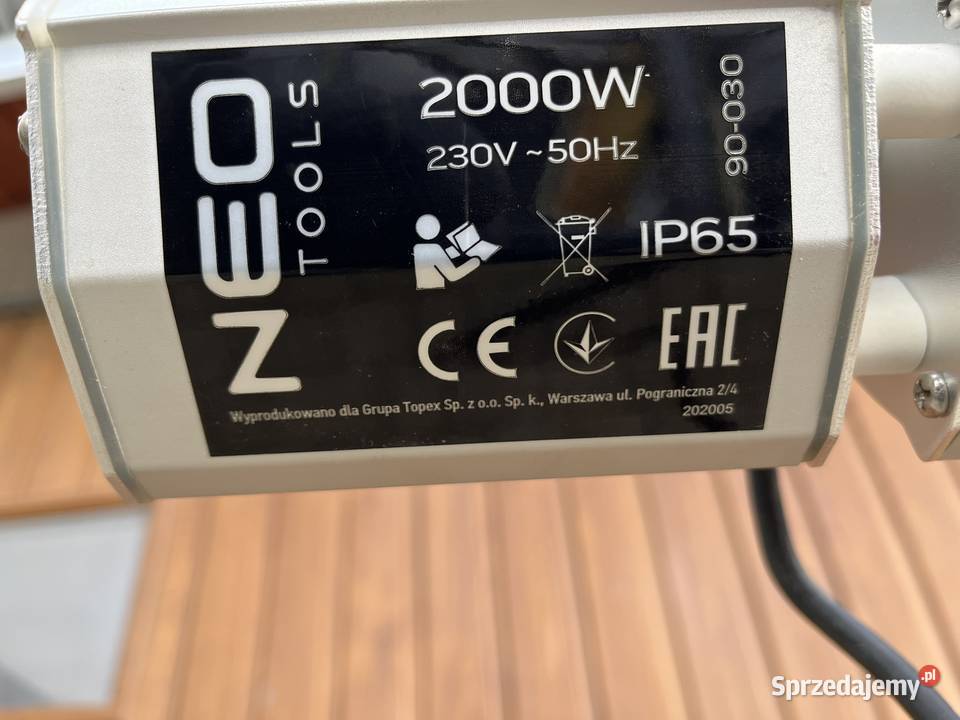 Promiennik podczerwieni 2000W NEO 90030 Zakopane
