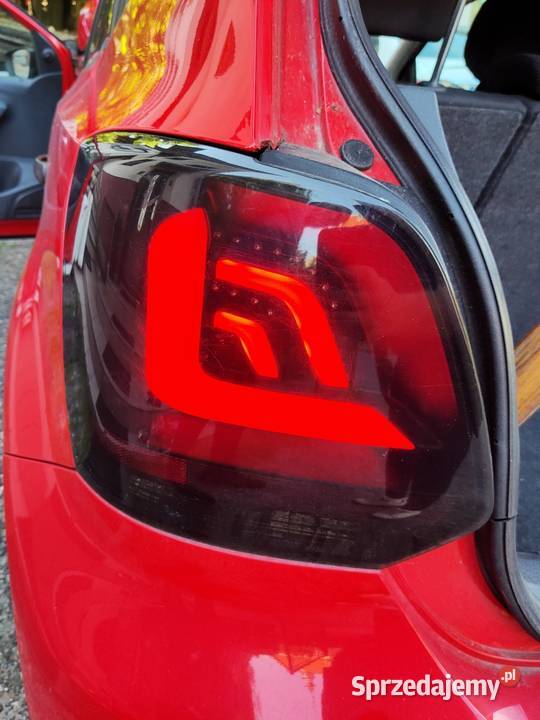 LAMPY TYLNE DIODOWE VW POLO 6R BLACK SMOKE Szydłowiec