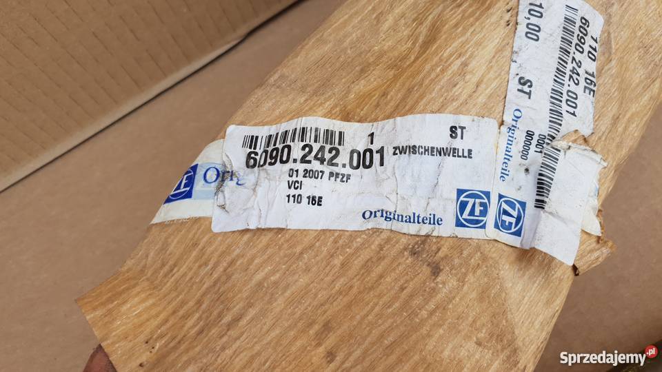 WAŁEK SKRZYNI 16AS 2600 PRZYSTAWKI MOCY Układ napędowy Bieleń