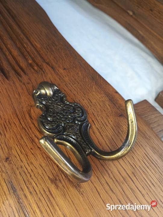 Dębowy wieszak na korytarz Wieszaki Trzcianka