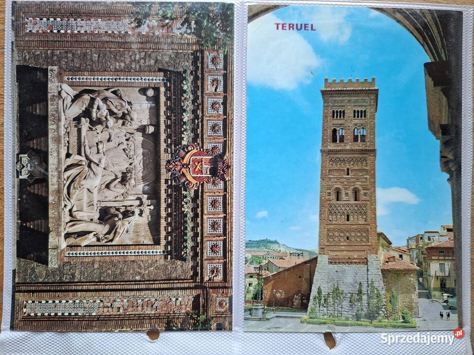 Hiszpania Teruel pocztówki 8 Kraków sprzedam