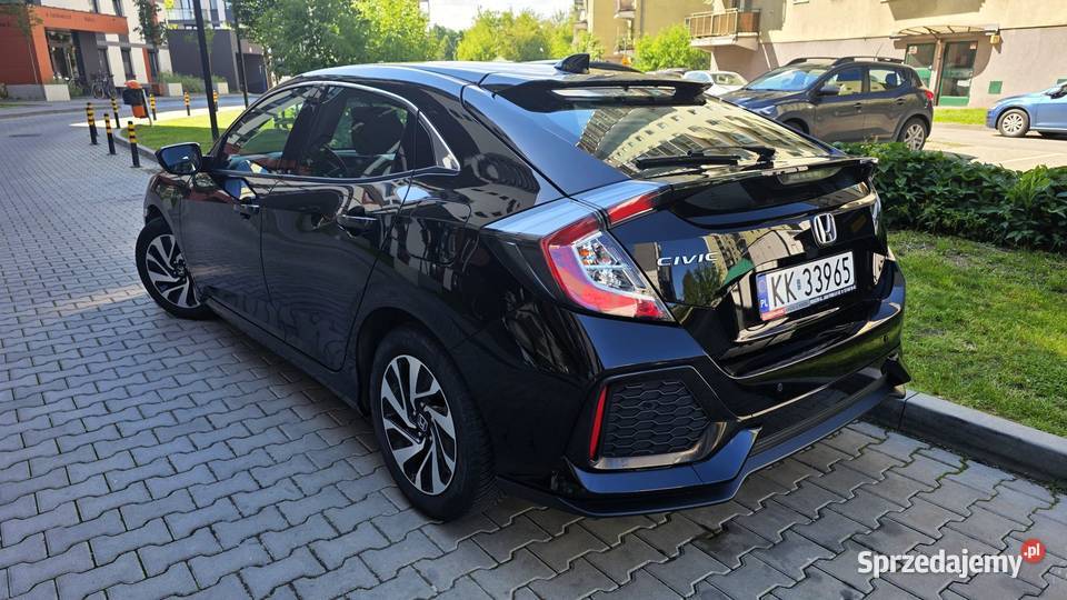 Honda Civic X 52 ASO do 2026r małopolskie Kraków