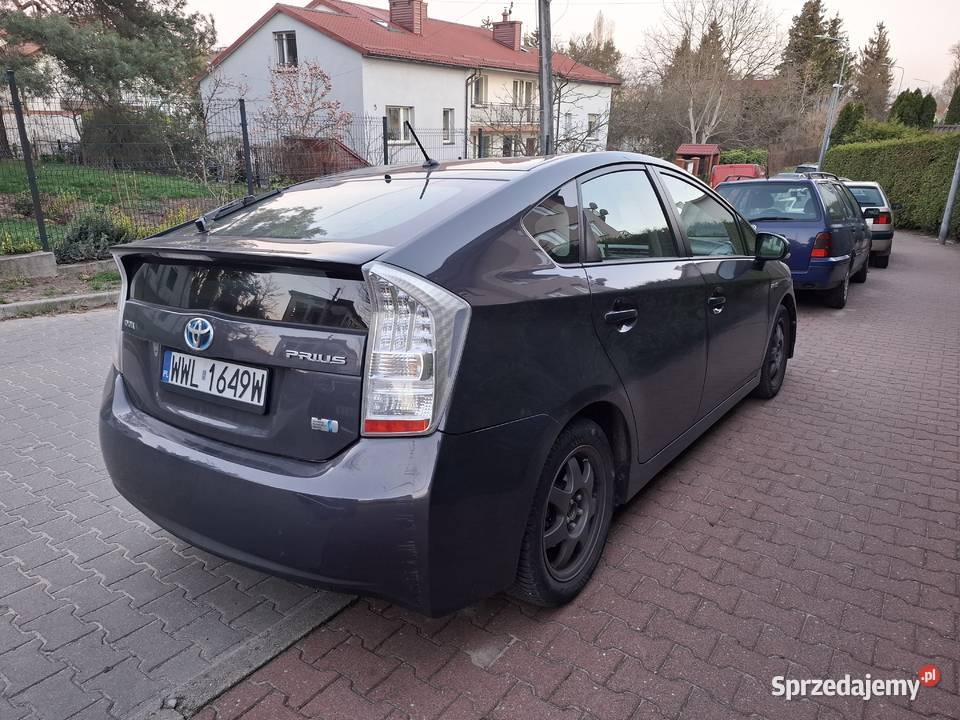 Toyota Prius używana prywatnie udokumentowana