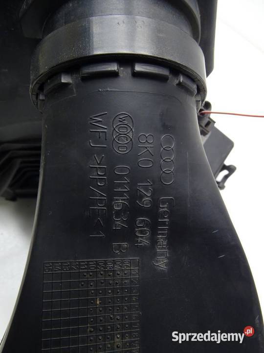 OBUDOWA FILTRA POWIETRZA 8K0133835B AUDI A4 B8