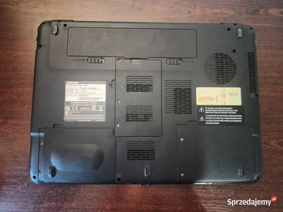 Laptop Toshiba satellite A300 Biała Podlaska