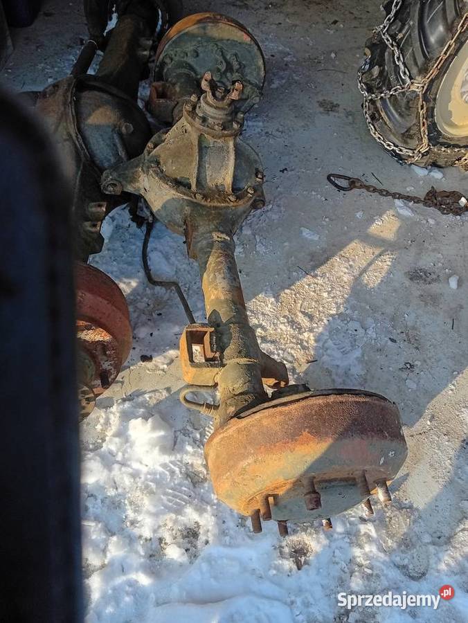 Most Praga V3S C360 przyczepa z napędem