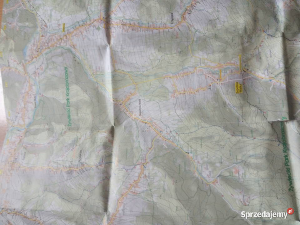Mapa Beskid Żywiecki część zachodnia 125000