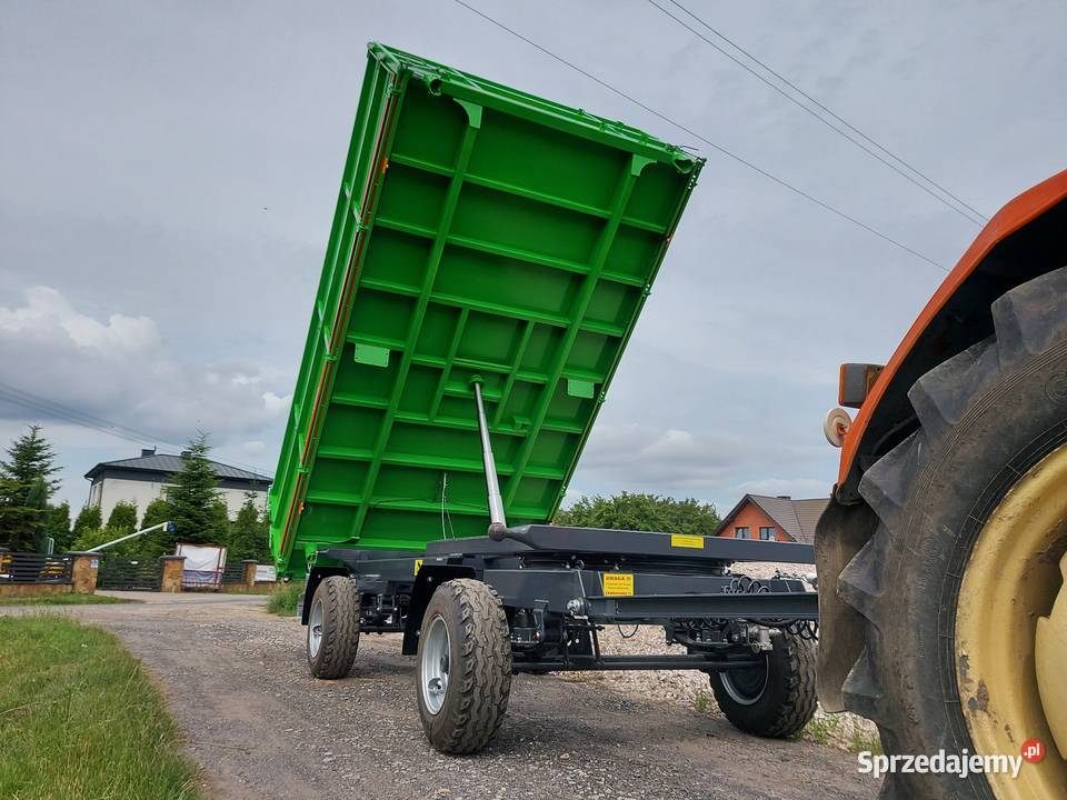 Przyczepa rolnicza wywrotka dwuosiowa 45t Przyczepy rolnicze łódzkie Łowicz