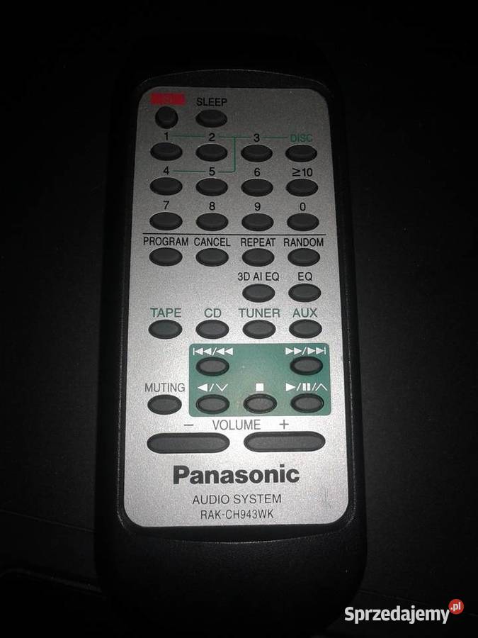 wieża PANASONIC 2x100w komplet z pilotem Ostrowiec Świętokrzyski