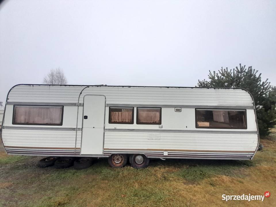 Przyczepa kempingowaXXL z wc transport Sieradz sprzedam