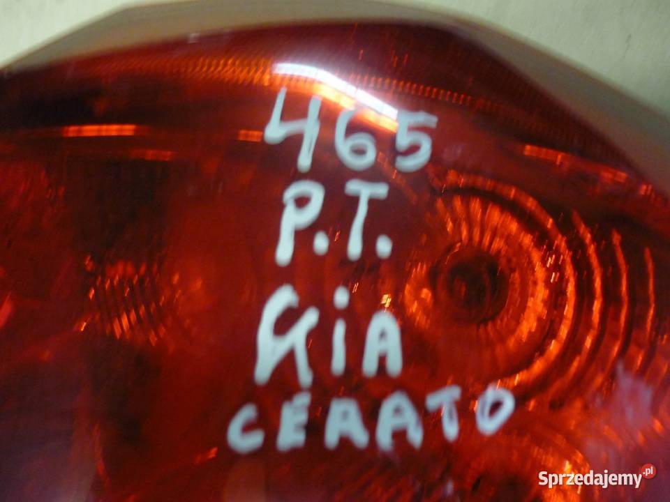 KIA CERATO I HB LAMPA TYŁ PRAWA Zbierkowo