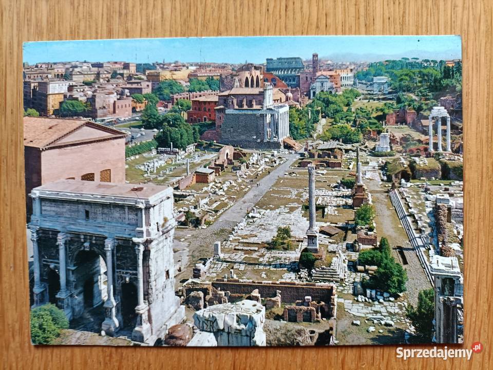 FORUM ROMANUM W RZYMIE NAJSTARSZY PLAC MIEJSKI W Piszczac