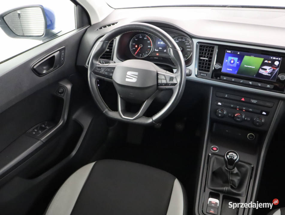 Seat Ateca 10 TSI niebieski Samochody osobowe Bielany Wrocławskie