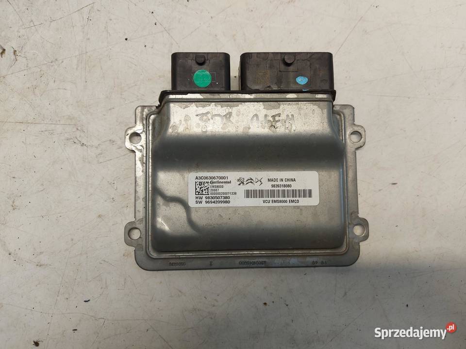 PEUGEOT 508 II 16 Komputer sterownik silnika ECU Komputery