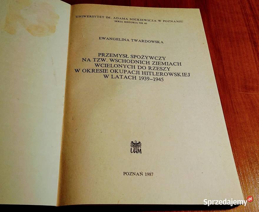 Przemysł spożywczy na tzw wschodnich ziemiach Gdańsk