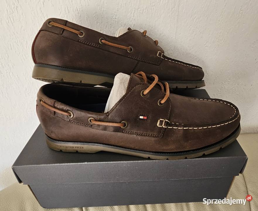 Tommy Hilfiger 43 buty mokasyny trzewiki skóra mazowieckie