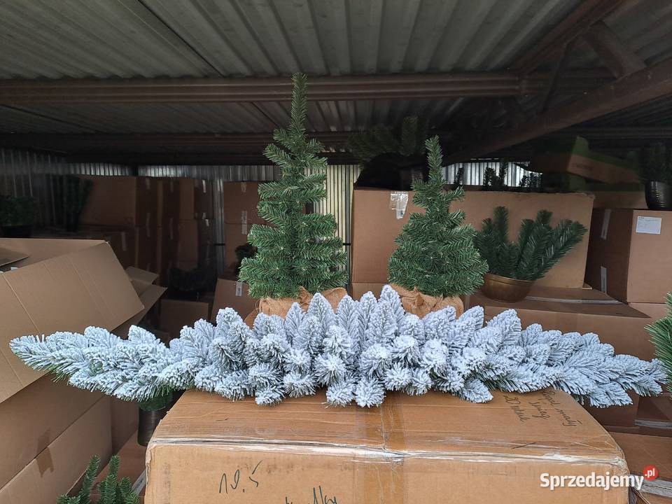 Świąteczne śnieżone stroiki Sierpc