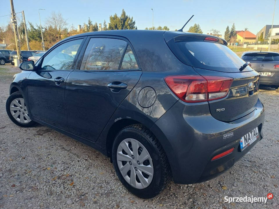 Kia Rio Super Stan Okazja Mały Przebieg IV 2017 czarny kujawsko-pomorskie