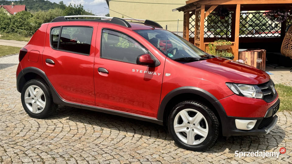 Dacia Sandero Stepway 09T 90 z Niemiec STEPWAY czerwony Strzegom