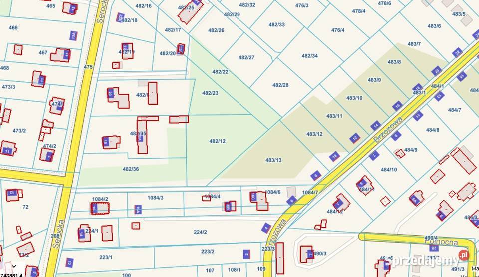 Działka Firlej Serocka pod osiedle domów lubelskie sprzedam
