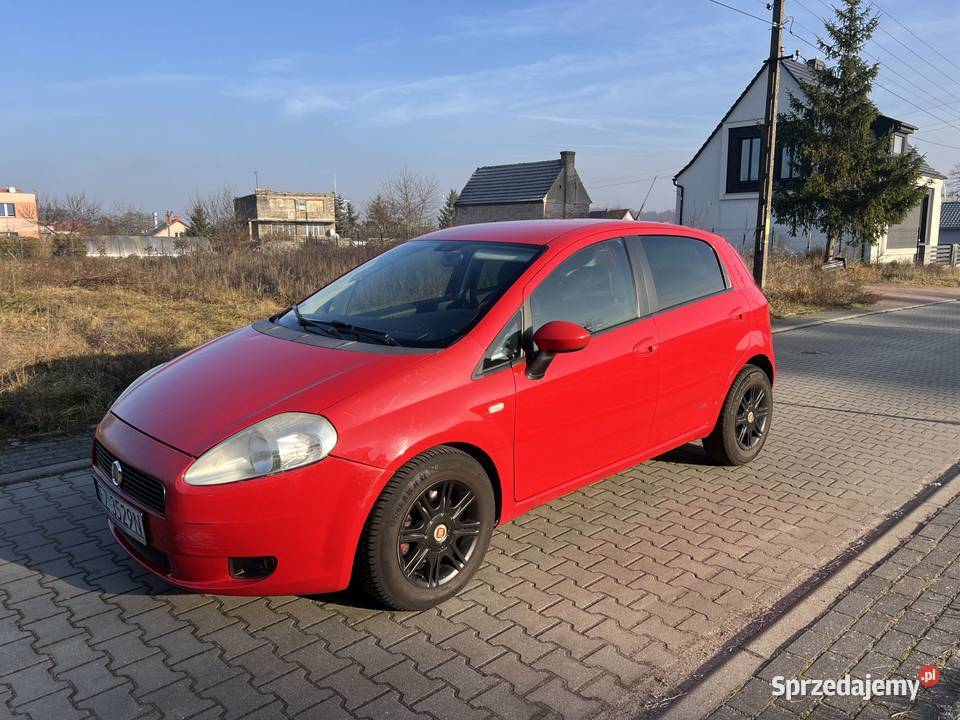 Fiat Grande Punto 19 JTD 120 2007r Zielona Góra