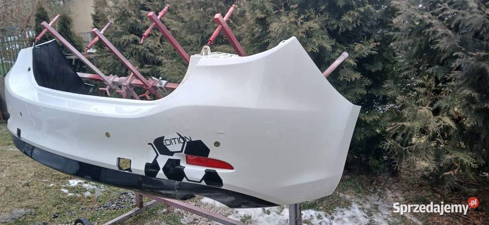 Zderzak Mazda 6 sedan 3 GJ pearl white OE