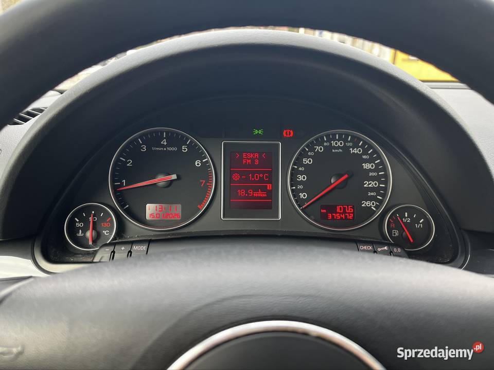 Audi A4 B6 Avant 20 LPG komputer pokładowy Łódź