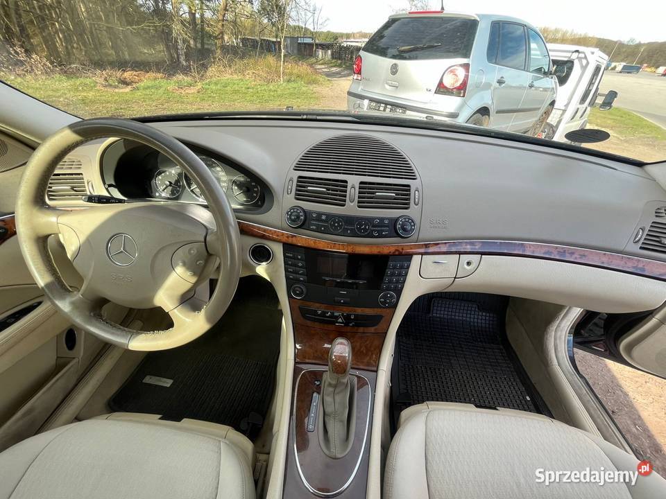 Mercedes e klasa w211 kompresor wielkopolskie Jaroszyn