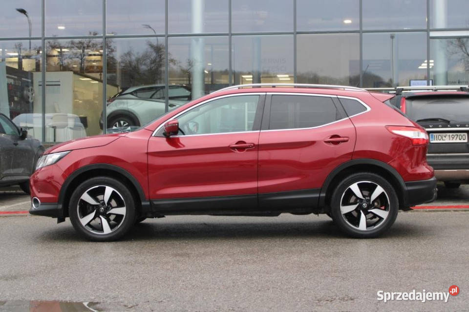 NISSAN Qashqai 2017r salon Panorama kamery 360 nieuszkodzony Kraków