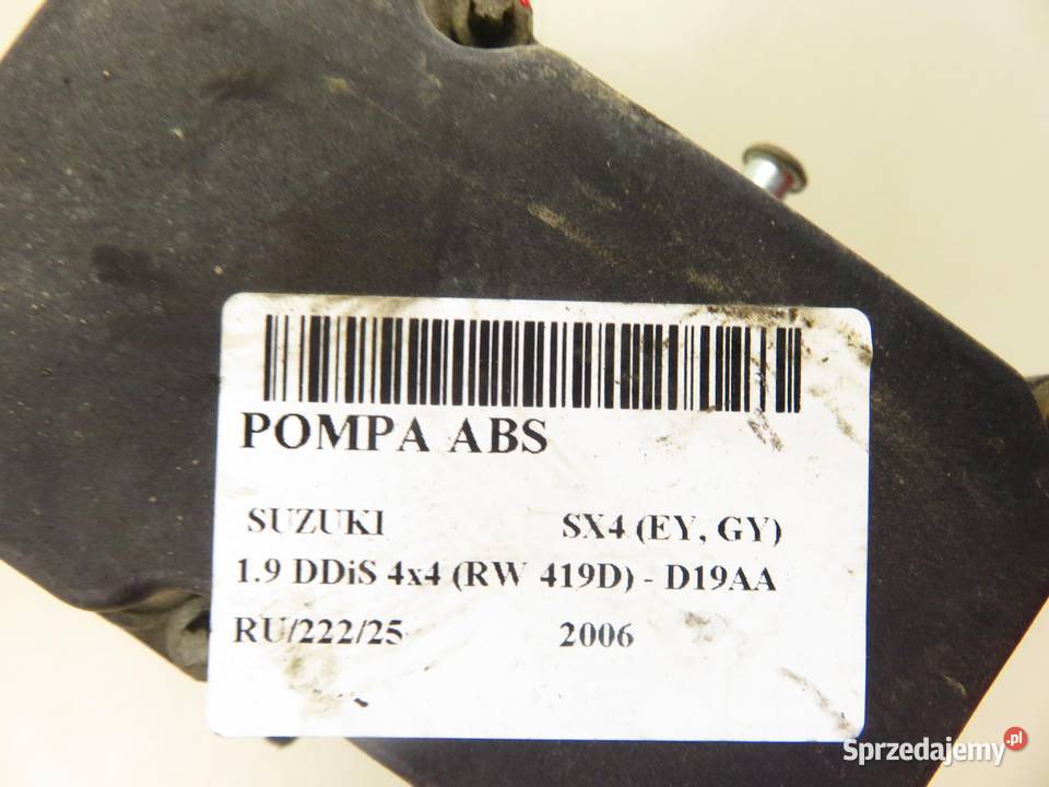 POMPA ABS SUZUKI SX4 0265800494