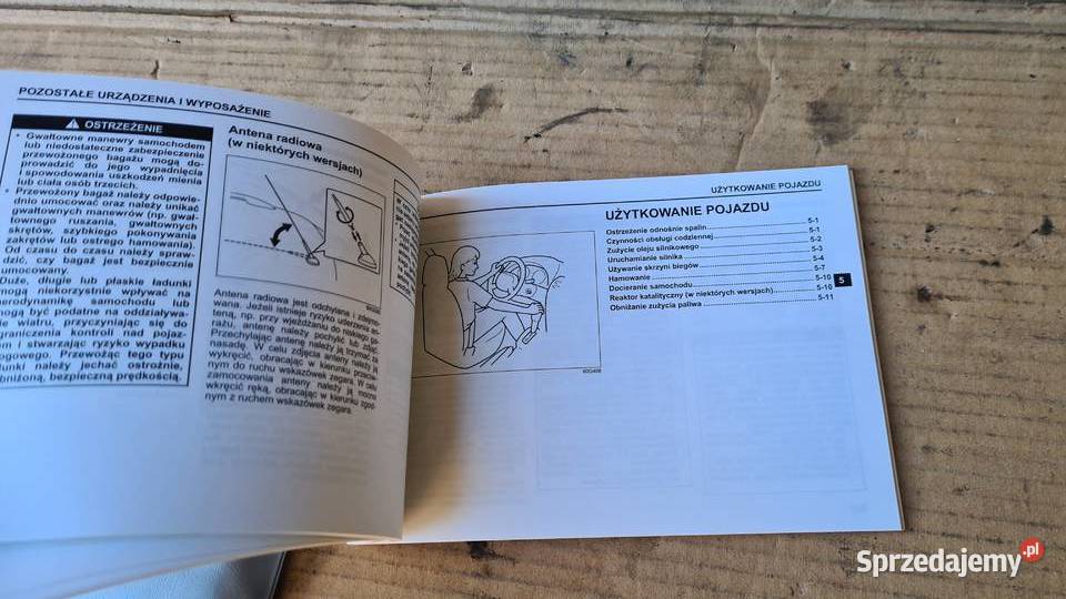 Suzuki Ignis 2 MH 0307 książka serwisowa Legnica