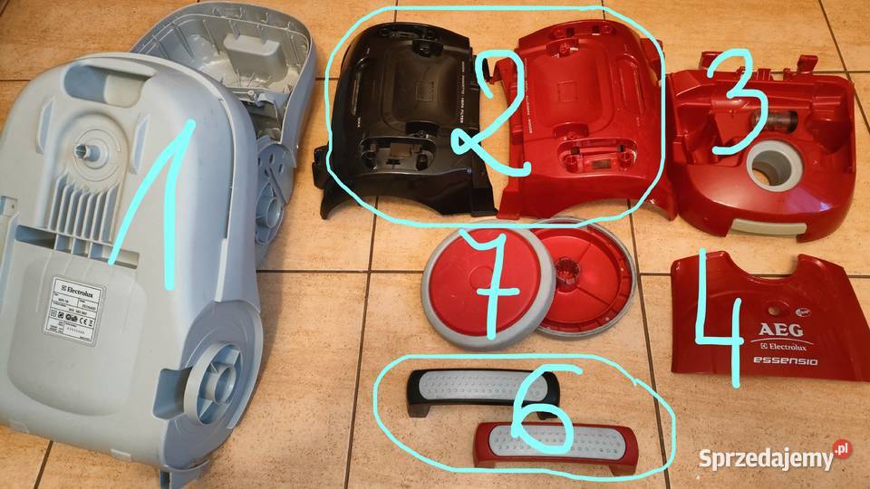 Electrolux Essensio ZEO5420 odkurzacz części Bielsko-Biała