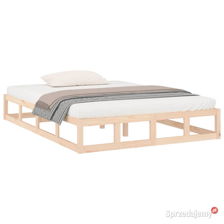 Rama łóżka lite drewno 120 x 200 WM820791 mazowieckie Warszawa sprzedam