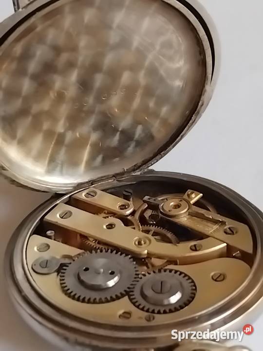 Odnowiony zegarek kieszonkowy vintage 100g na Wagowo