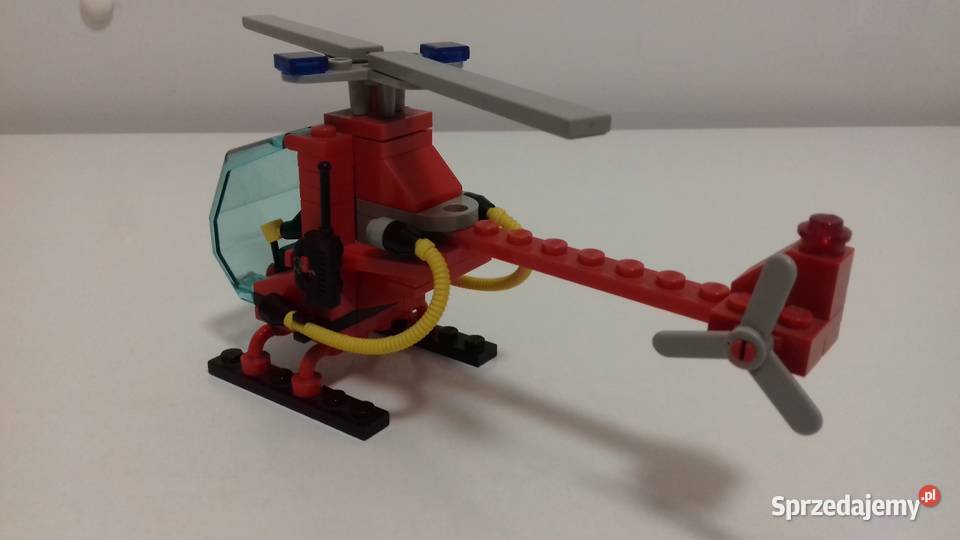 Klocki Lego Town Strażacki śmigłowiec sprzedam kolorowy Kraków