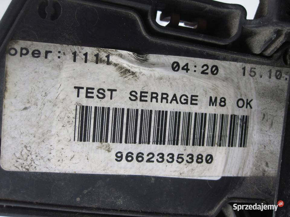 CITROEN C5 III X7 podstawa akumulatora