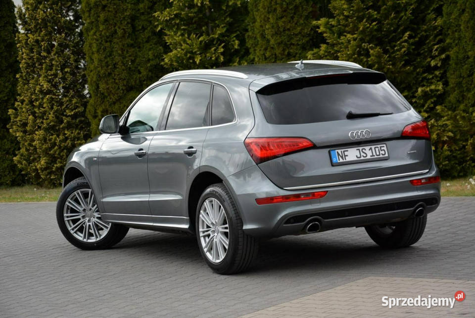 Audi Q5 SLine biXenon Ledy Navi Skóry Kamera Alu elektrochrom. lusterka boczne mazowieckie Ostrów Mazowiecka