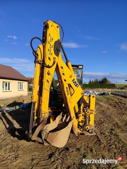 Koparko Ładowarka Massey Ferguson 60HX T Koparka Kabina małopolskie